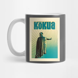 King Kamehameha showing Kokua Mug